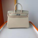 Hermes Birkin Bag togo Leather Nile Crocodile Off-White Cream