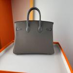 Hermes Birkin Bag togo Leather Nile Crocodile Slate Grey
