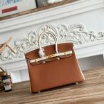 Hermes Birkin Bag Togo Leather Brown