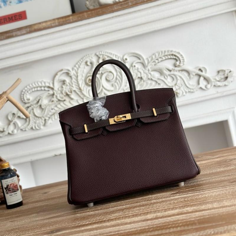 Hermes Birkin Bag Togo Leather Deep Burgundy