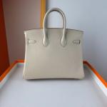 Hermes Birkin Bag togo Leather Nile Crocodile Off-White Cream