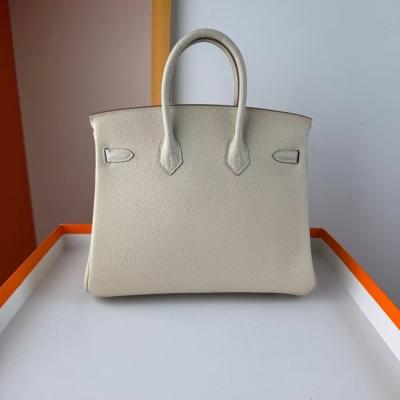 Hermes Birkin Bag togo Leather Nile Crocodile Off-White Cream