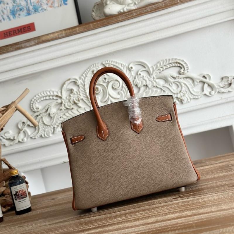 Hermes Birkin Bag Togo Leather Dark Chocolate Brown