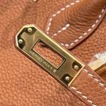 Hermes Birkin Bag togo Leather Gold Brown