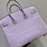 Hermes Birkin Nile Crocodile Leather Lavender
