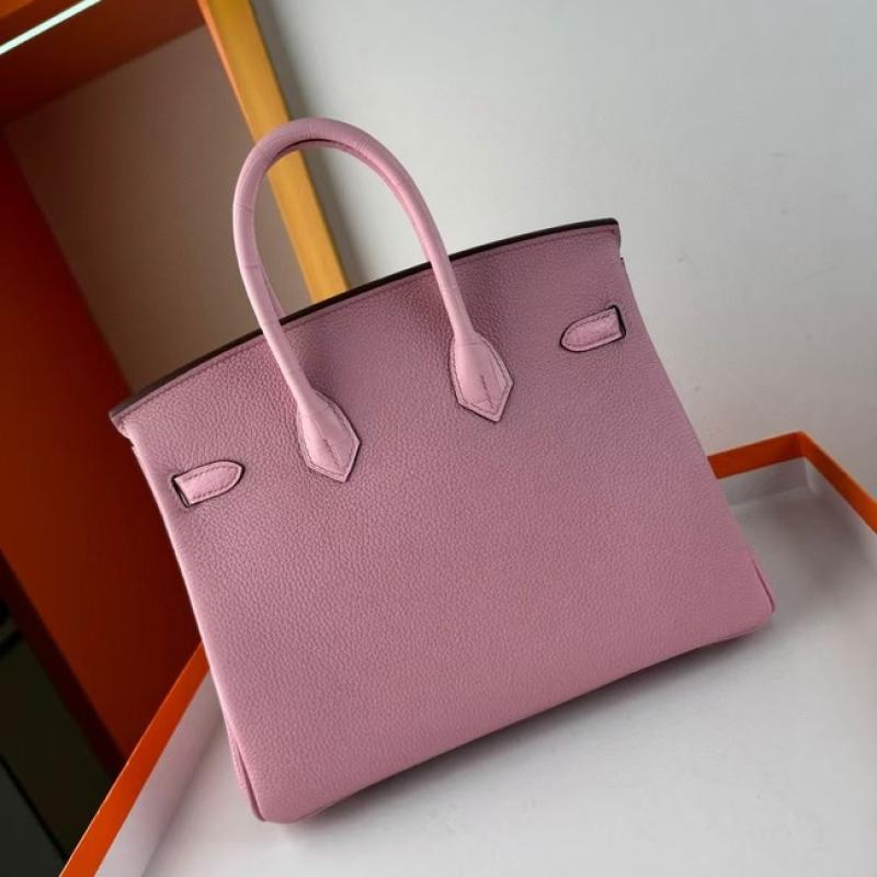 Hermes Birkin Bag togo Leather Nile Crocodile Pink