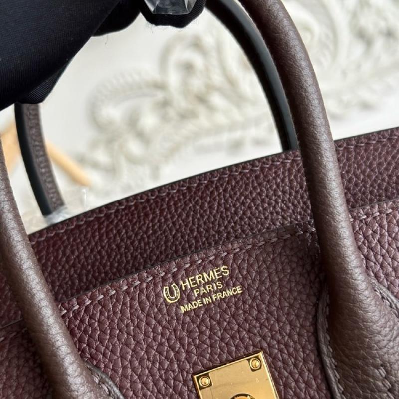 Hermes Birkin Bag Togo Leather Deep Burgundy