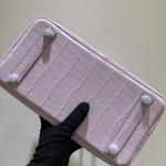 Hermes Birkin Nile Crocodile Leather Lavender