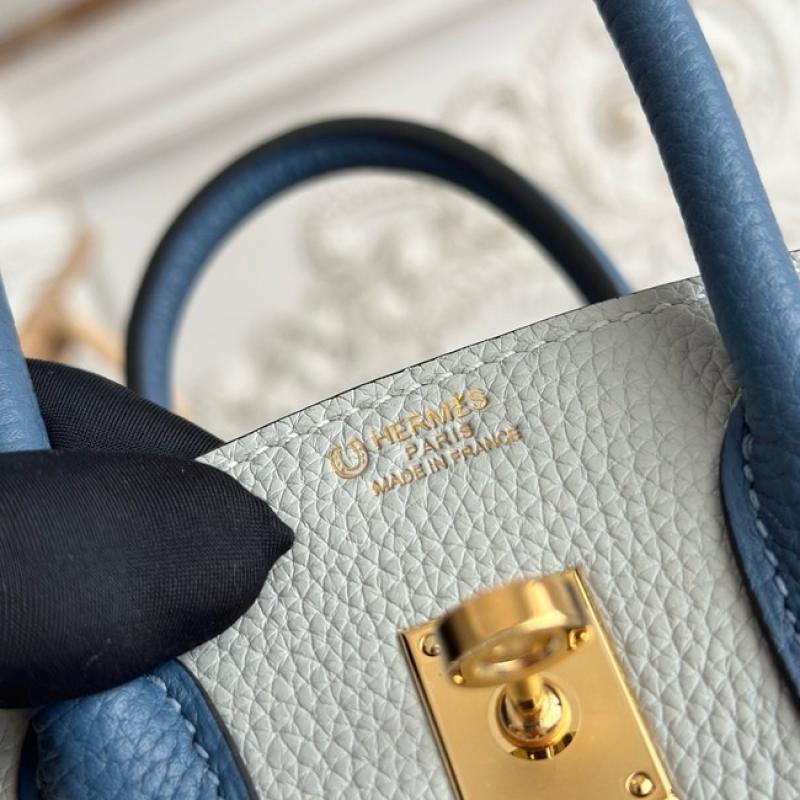 Hermes Birkin Bag togo Leather Pastel Grey