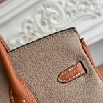 Hermes Birkin Bag Togo Leather Dark Chocolate Brown
