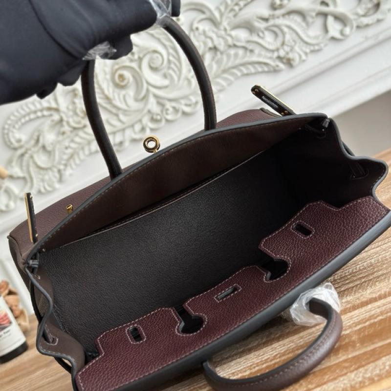 Hermes Birkin Bag Togo Leather Deep Burgundy
