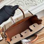 Hermes Birkin Bag Togo Leather Dark Chocolate Brown