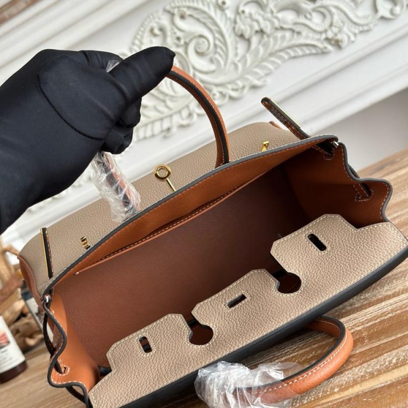 Hermes Birkin Bag Togo Leather Dark Chocolate Brown